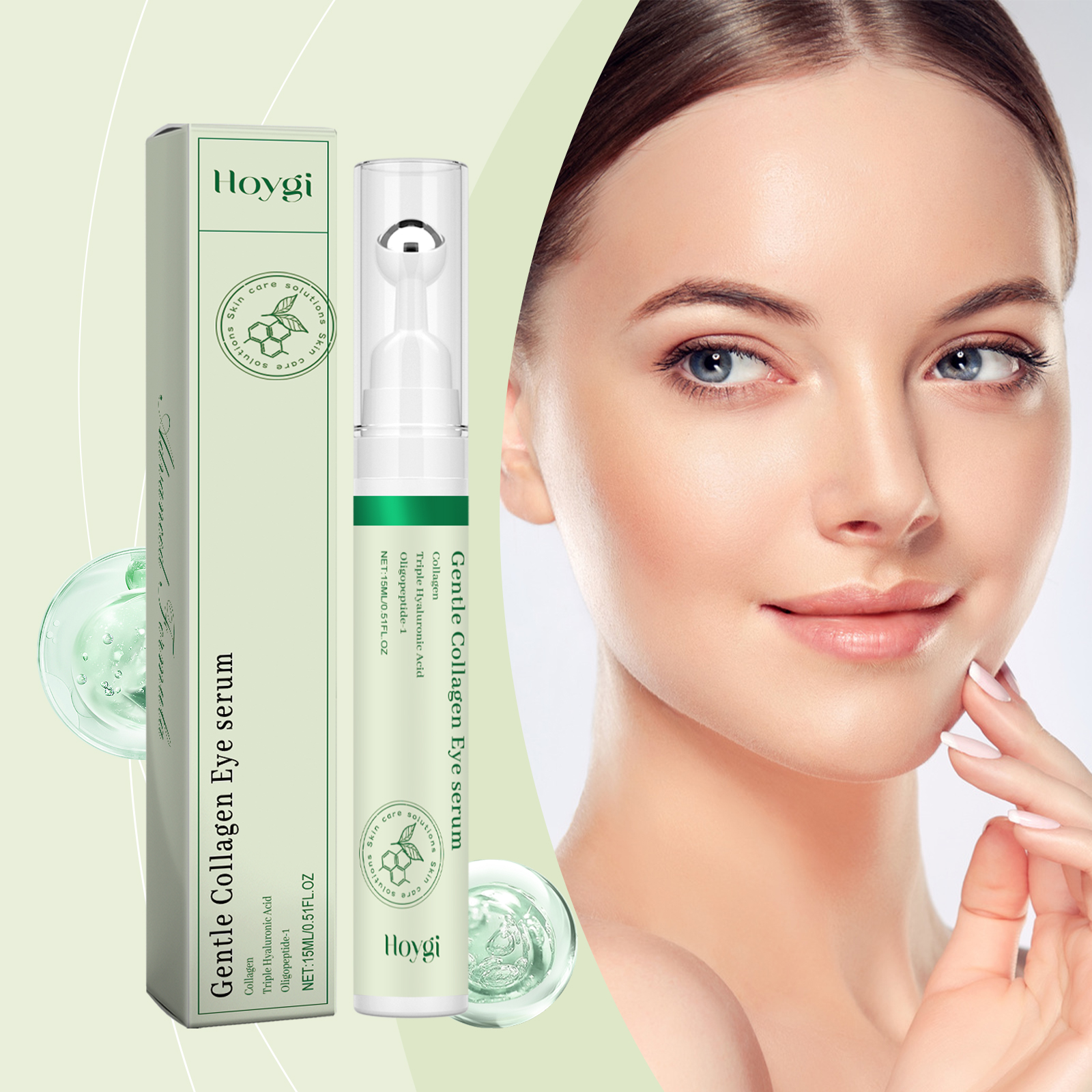 Caffeine Eye Serum - Collagen Eye Serum Cream Anti Dark