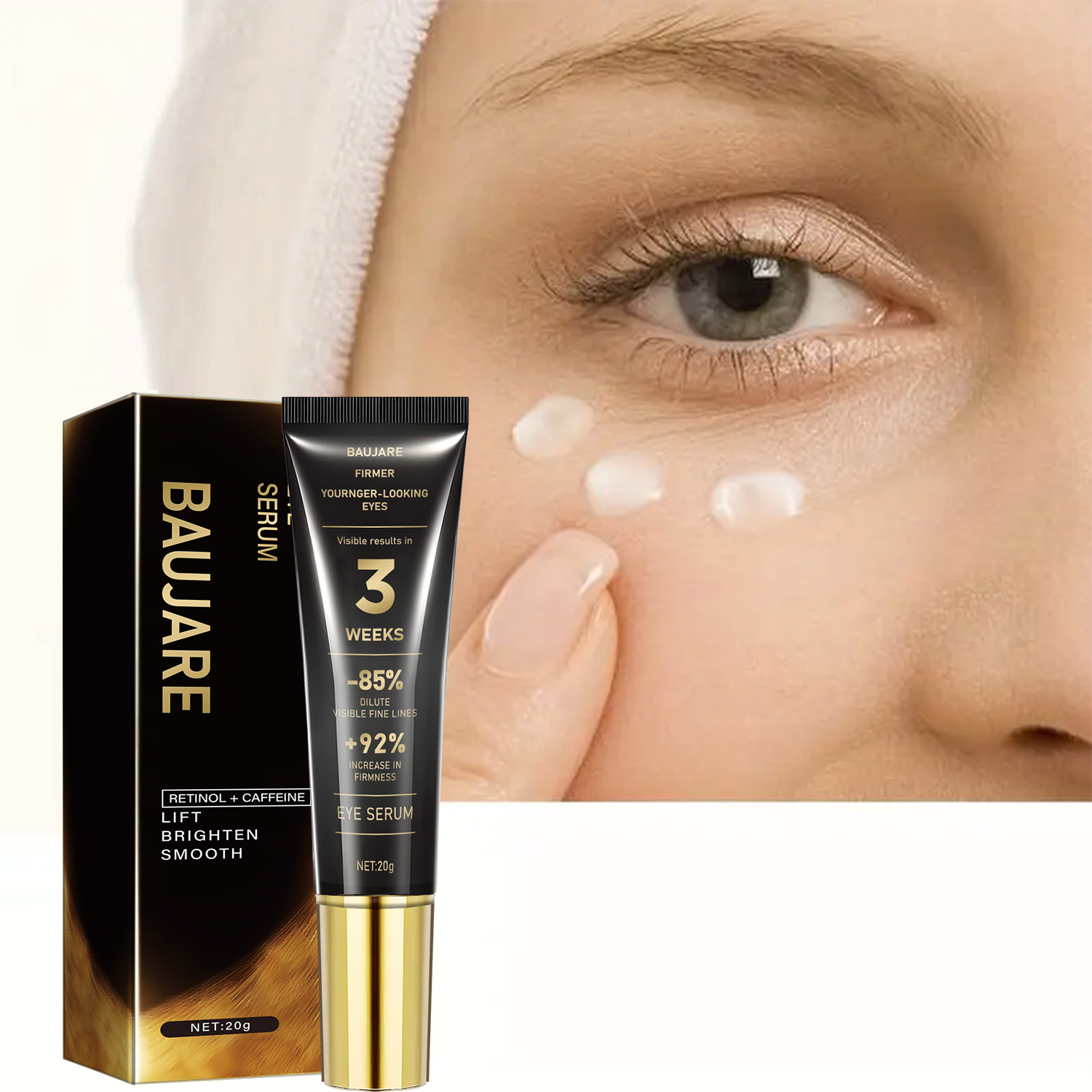 Caffeine Eye Serum - Retinol & Caffeine Eye Serum -