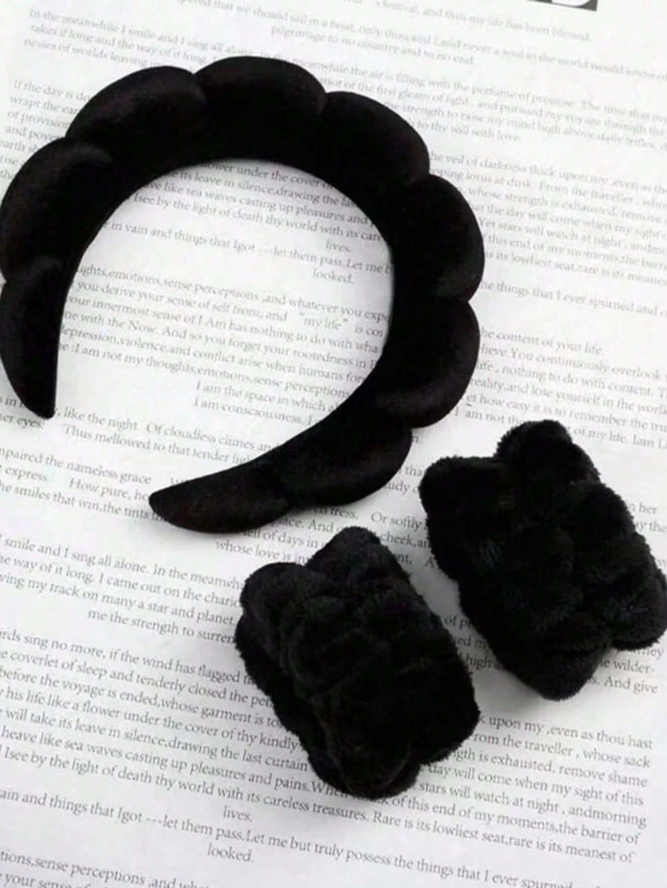 Skincare Only You - 1 Piece Pink/Black Hairband, Ladies Only,