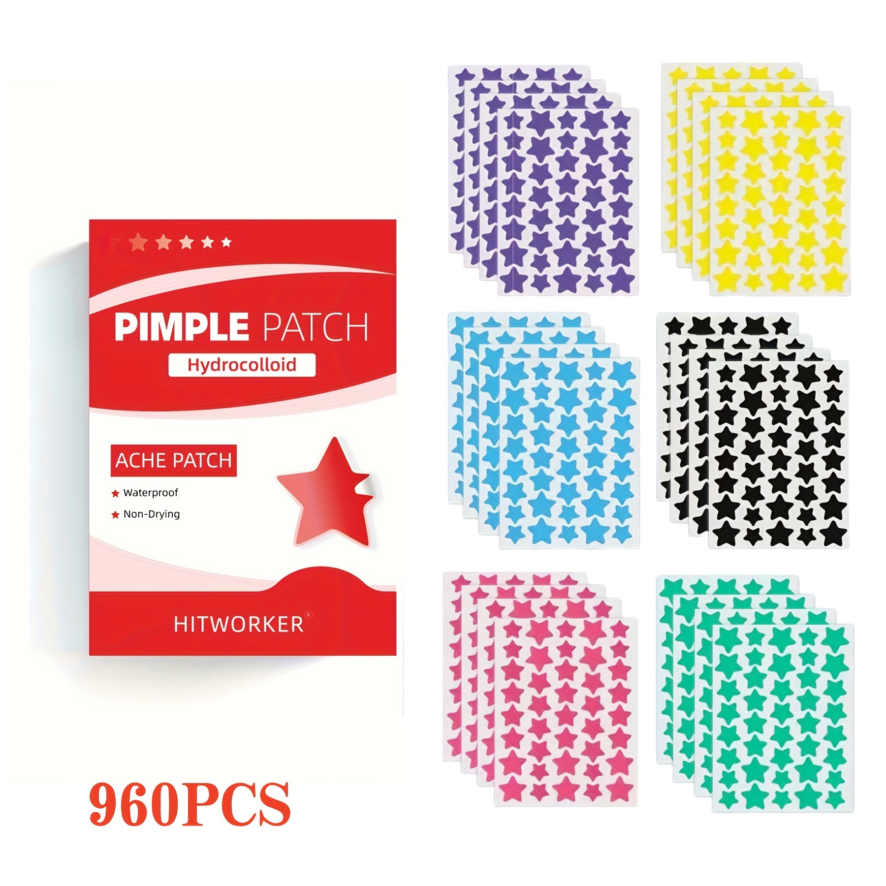 240/720/960 pcs 6-Color Star P - огляд і ціна Skincare You