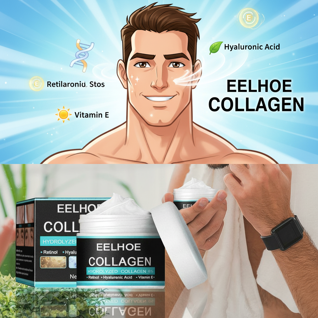 EELHOE 1pcs Men's Anti Aging F - огляд і ціна Skincare Collagen