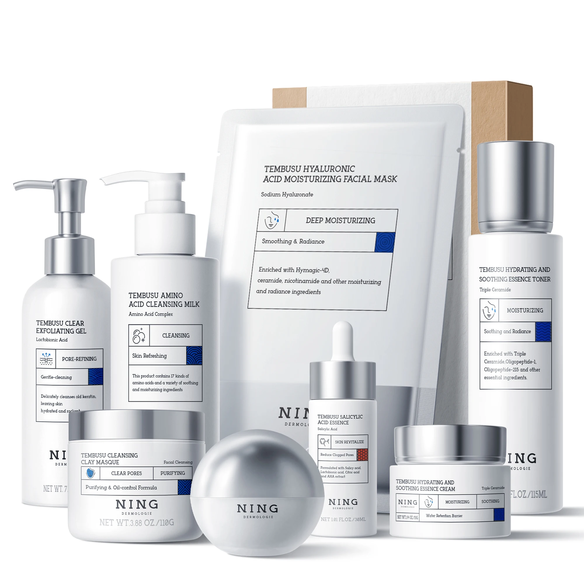 Tembusu Essence Skin Care Set  - огляд і ціна Skincare Oily Skin