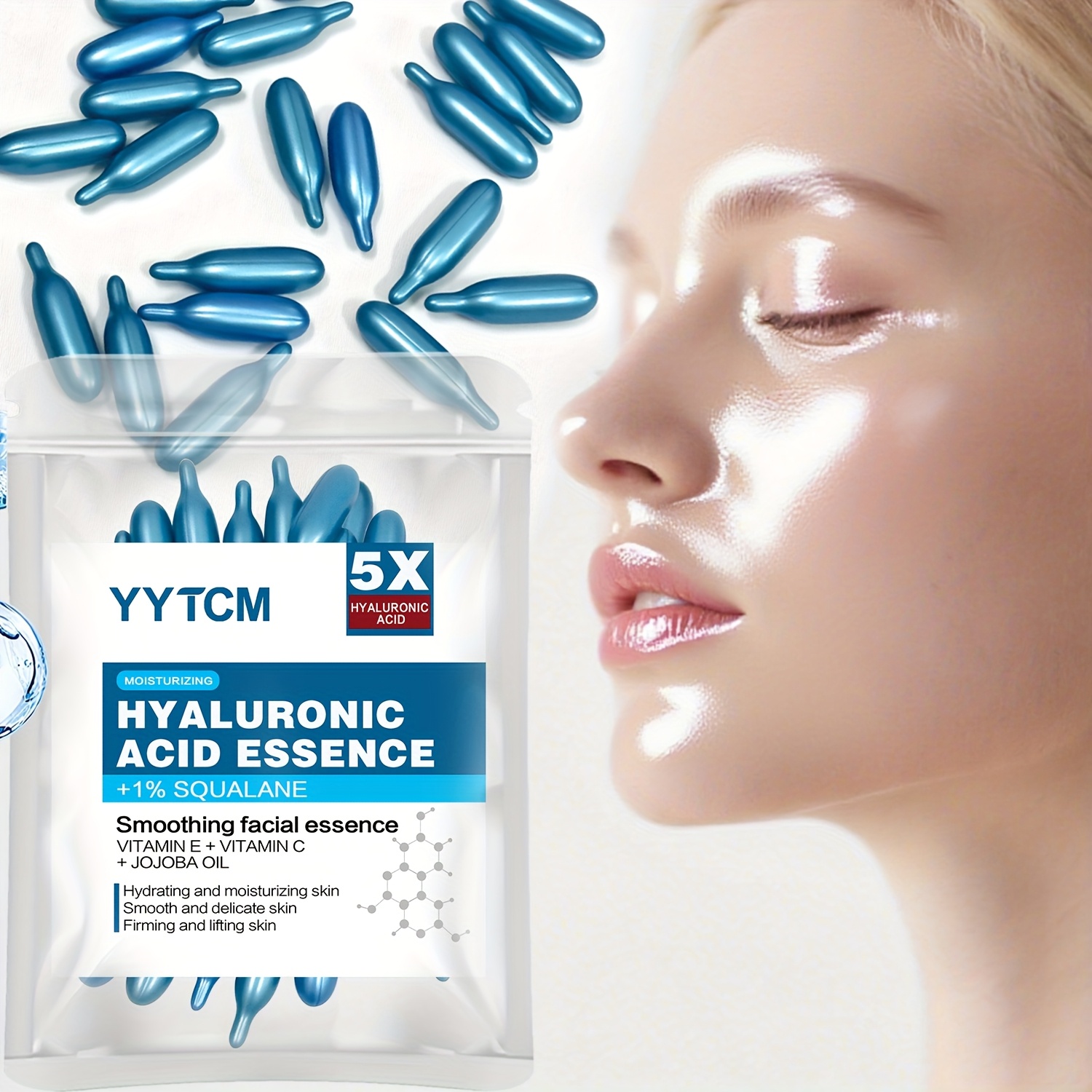 Hyaluronic acid deep moisturiz - огляд і ціна Skincare Oily Skin