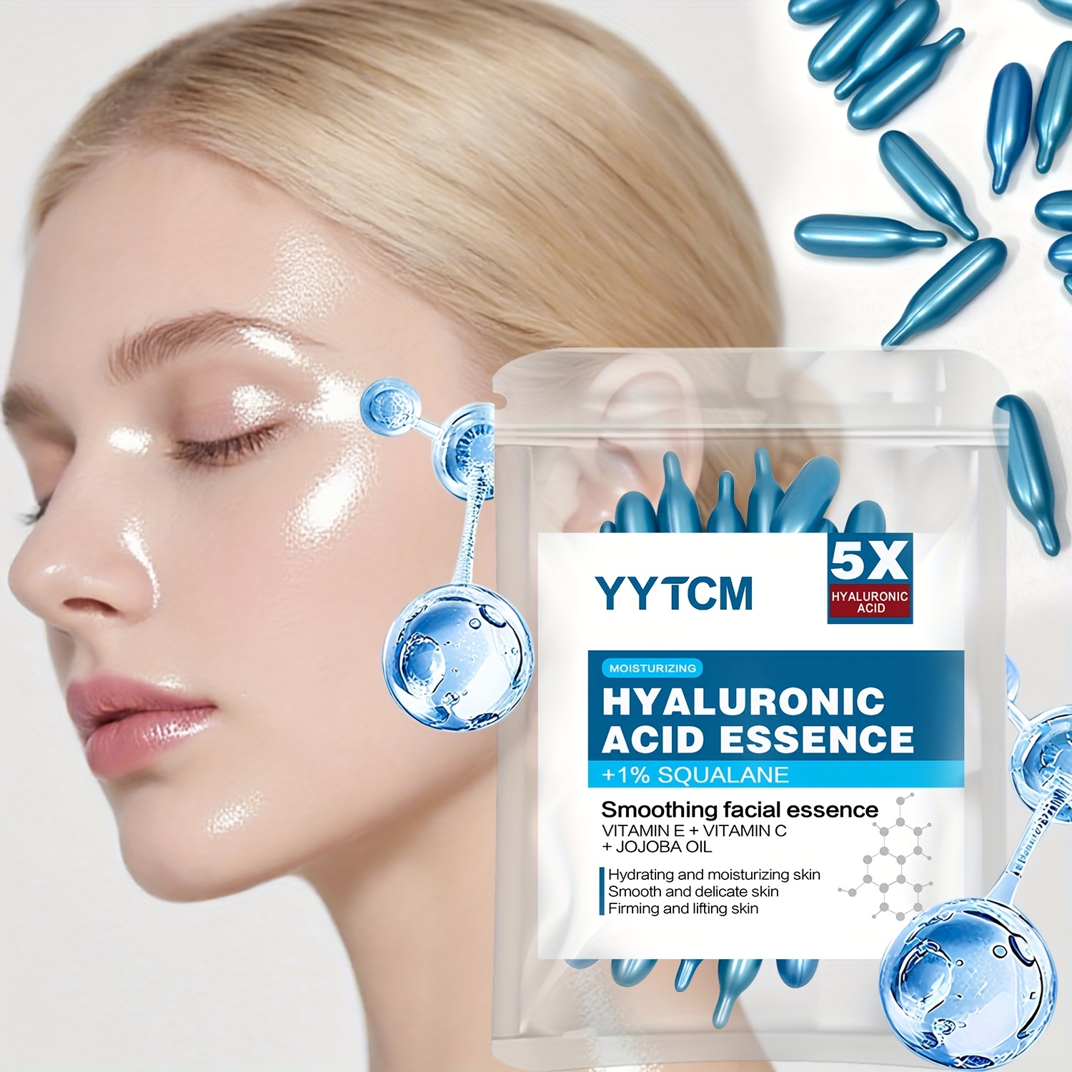 Hyaluronic acid deep moisturiz - огляд і ціна Skincare Oily Skin