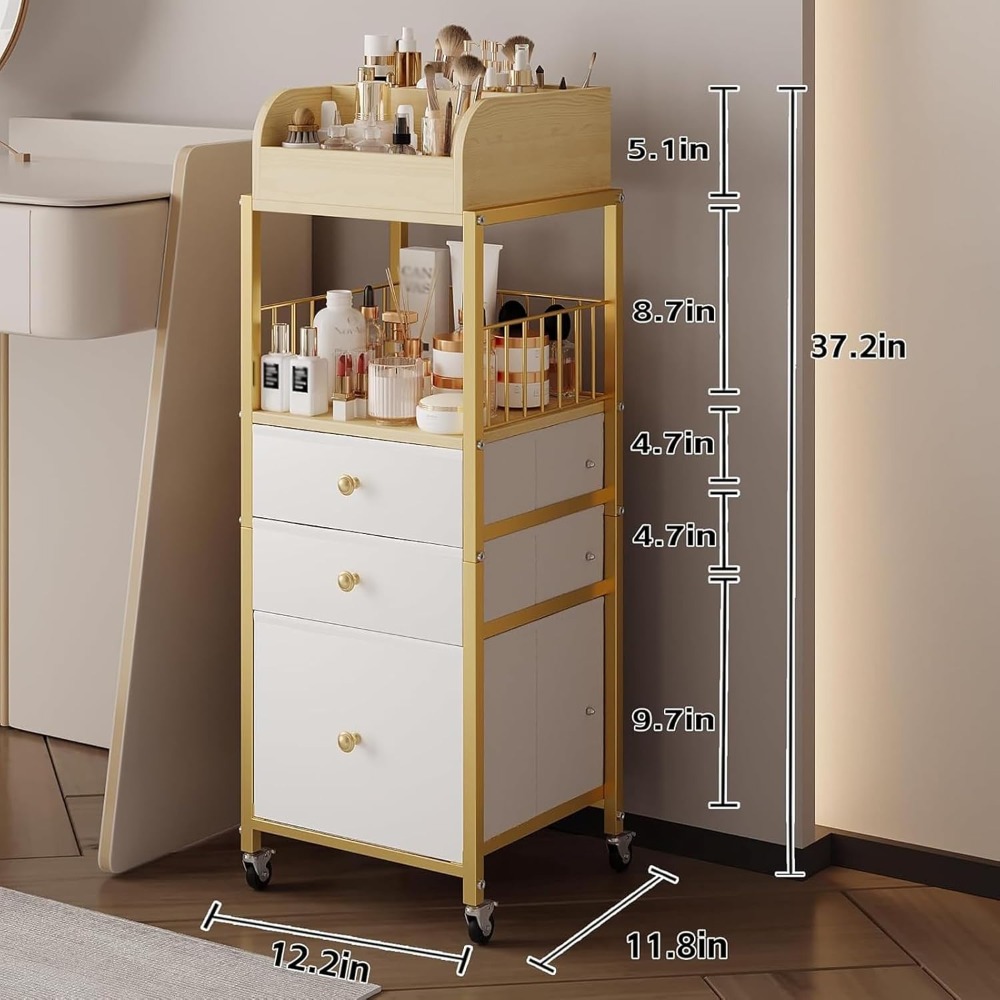 Floor Makeup Organizer Cart wi - огляд і ціна Skincare You