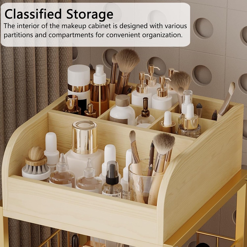 Floor Makeup Organizer Cart wi - огляд і ціна Skincare You