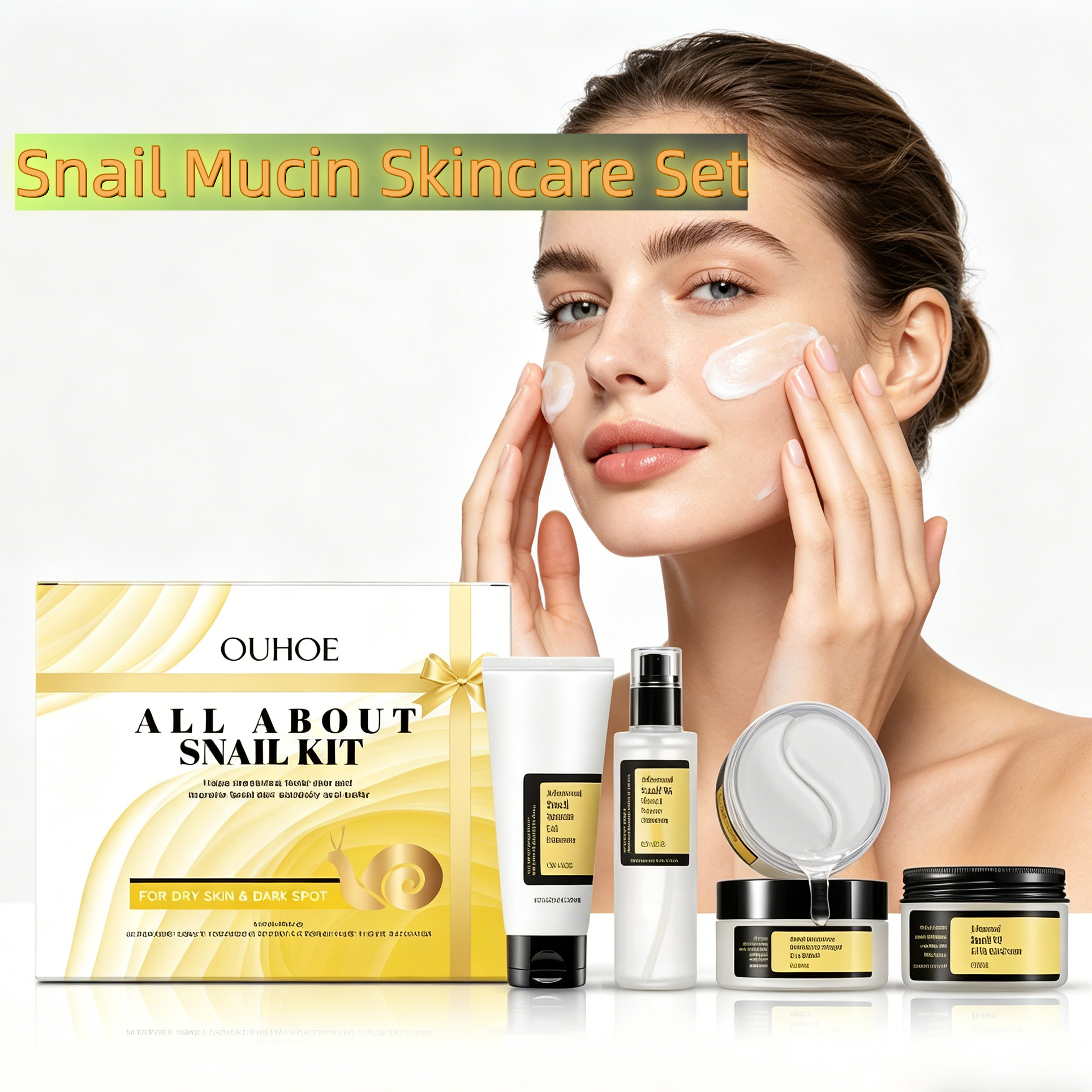 Snail Mucin Skincare Set-Compl - огляд і ціна Snail Mucin Essence