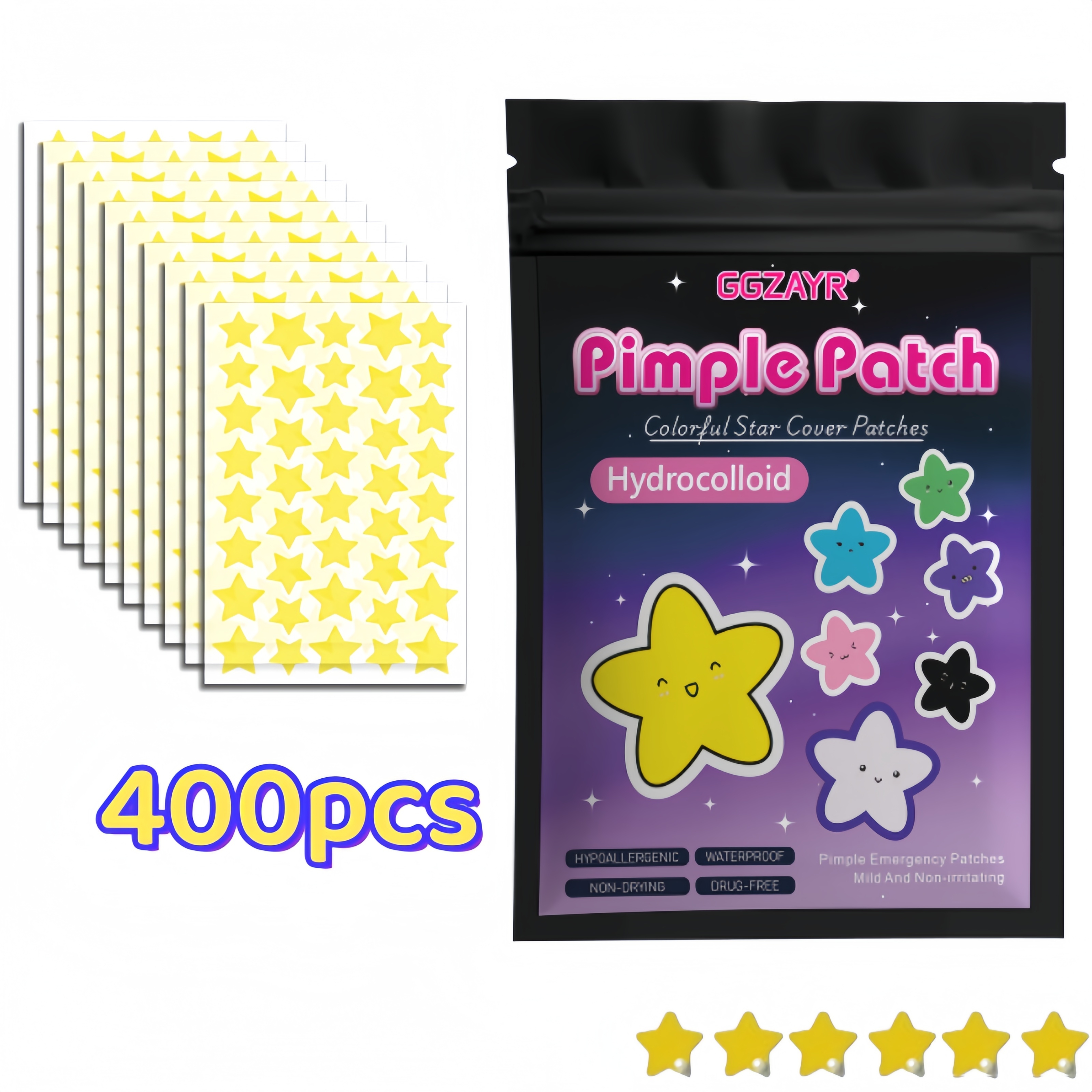 400/800pcs Hydrocolloid Acne P - огляд і ціна Skincare You