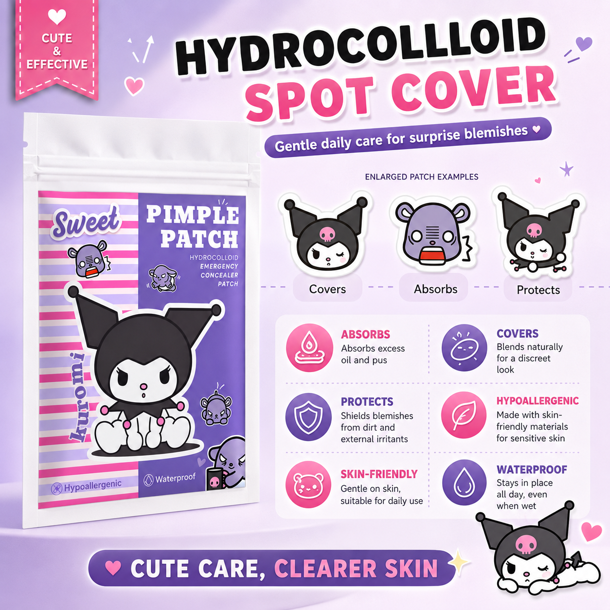 Hello Kitty Cute Pimple Patche - огляд і ціна Skincare You