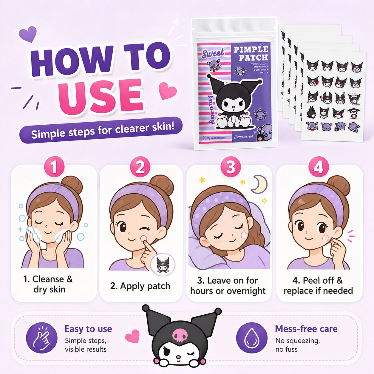Hello Kitty Cute Pimple Patche - огляд і ціна Skincare You