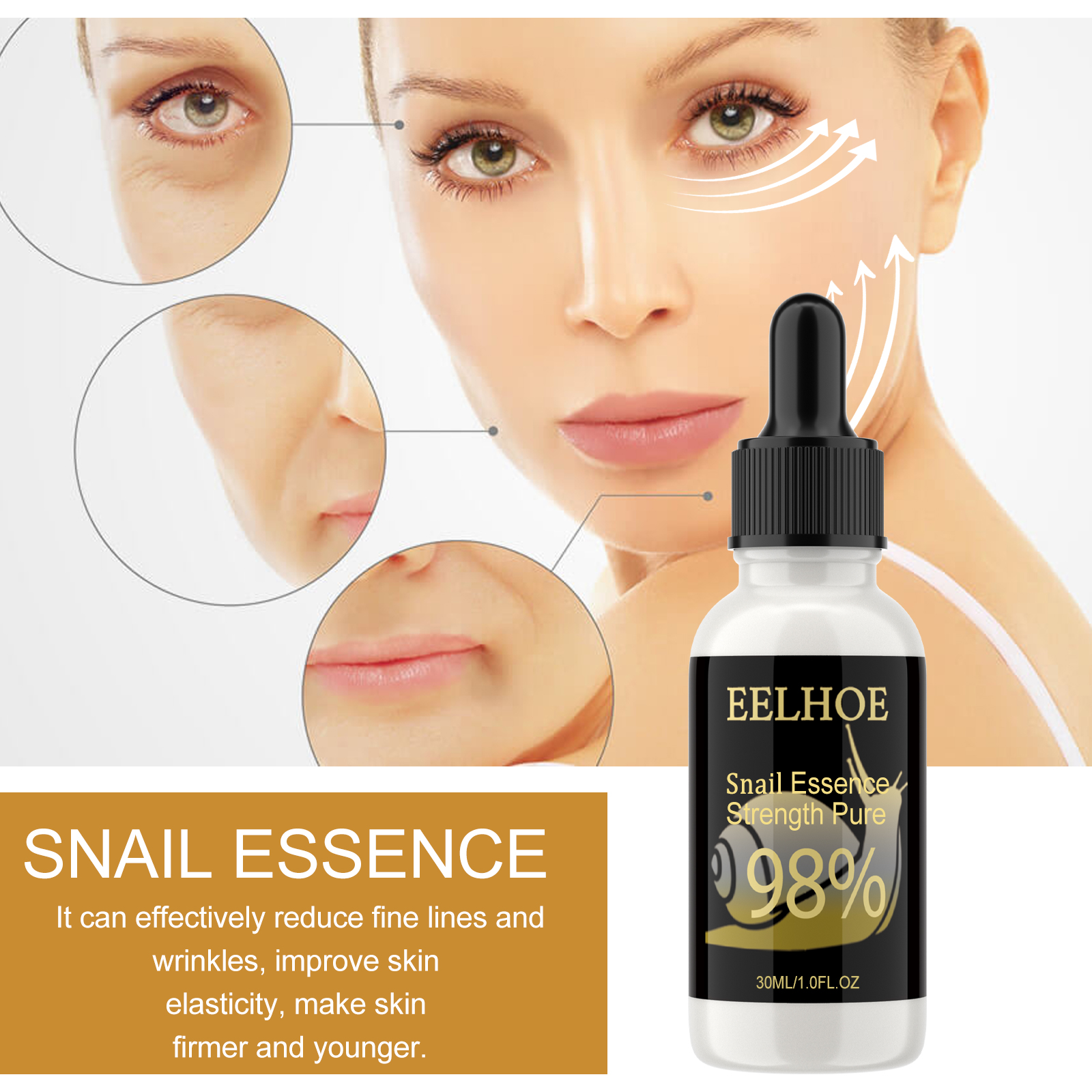 Snail Essence Fade Fine Lines  - огляд і ціна Snail Mucin Essence