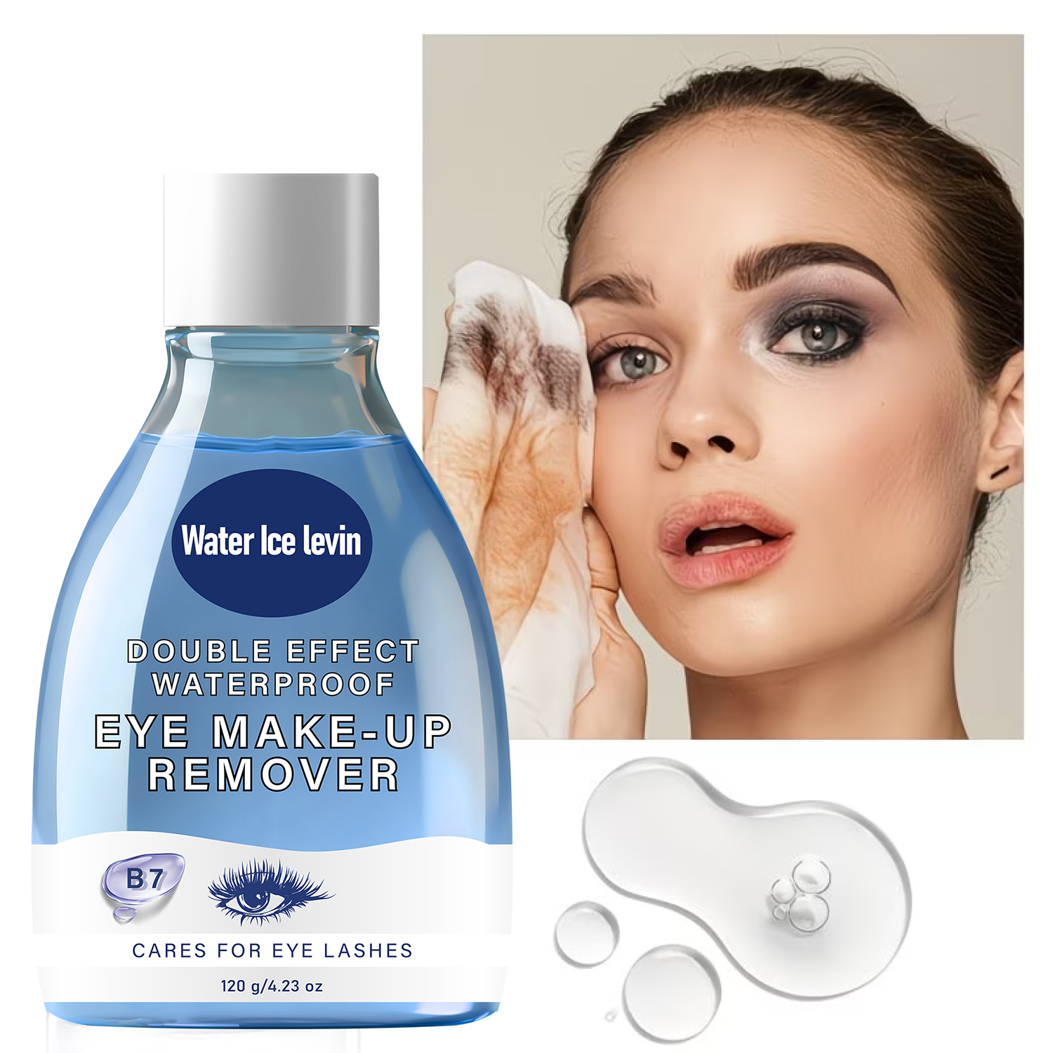 Double Effect Eye Makeup Remov - огляд і ціна Caffeine Eye Serum