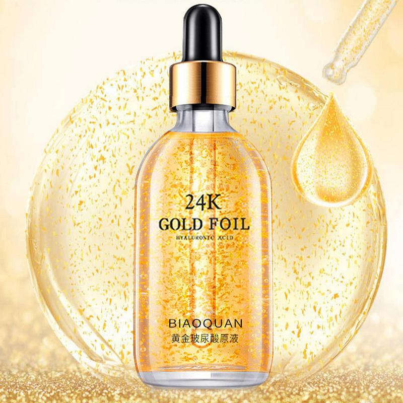 24K Gold Foil Hyaluronic Acid  - огляд і ціна Snail Mucin Essence