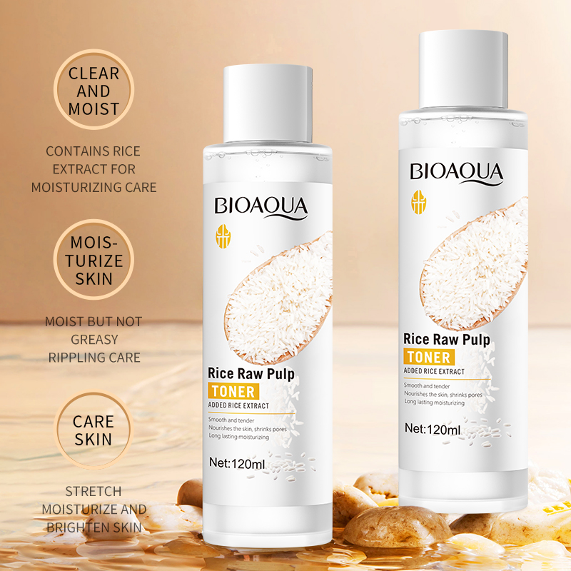 BIOAOUA Essence Water Rice Pur - огляд і ціна Centella Asiatica Toner
