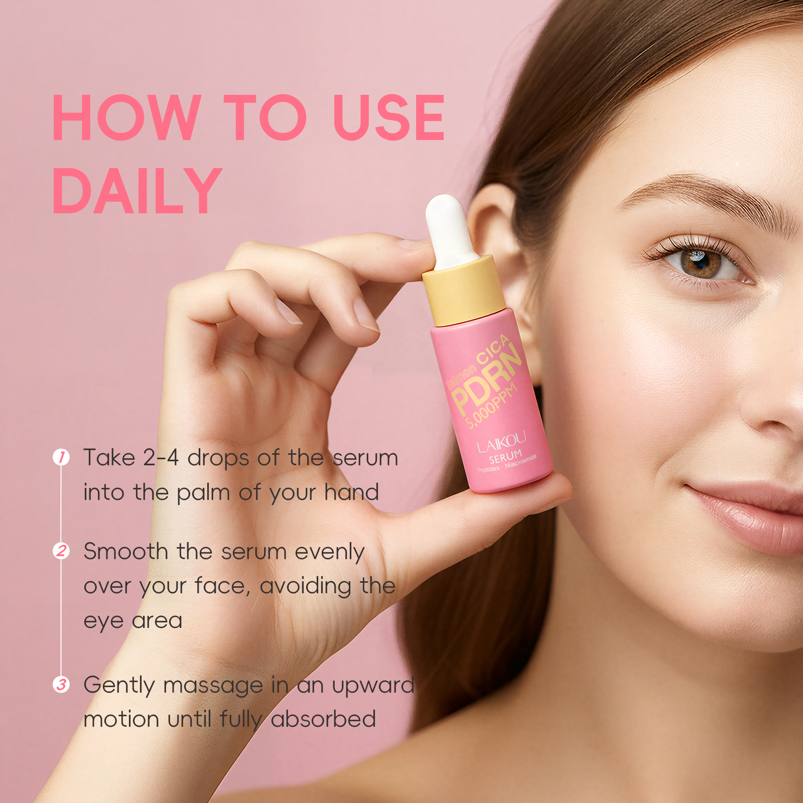 LAIKOU PDRN CICA Serum 17ml Hy - огляд і ціна Centella Asiatica Toner