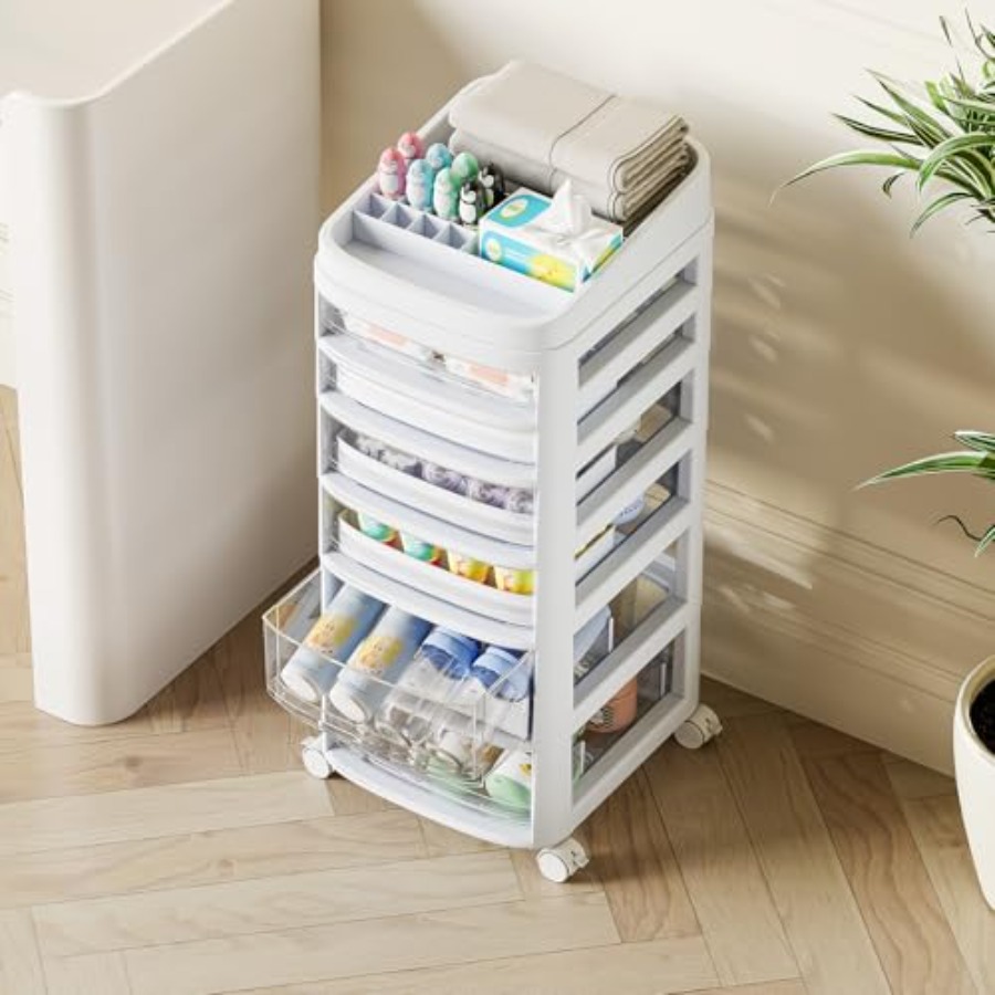 Rolling Cart with 6 Drawers Cl - огляд і ціна Skincare You