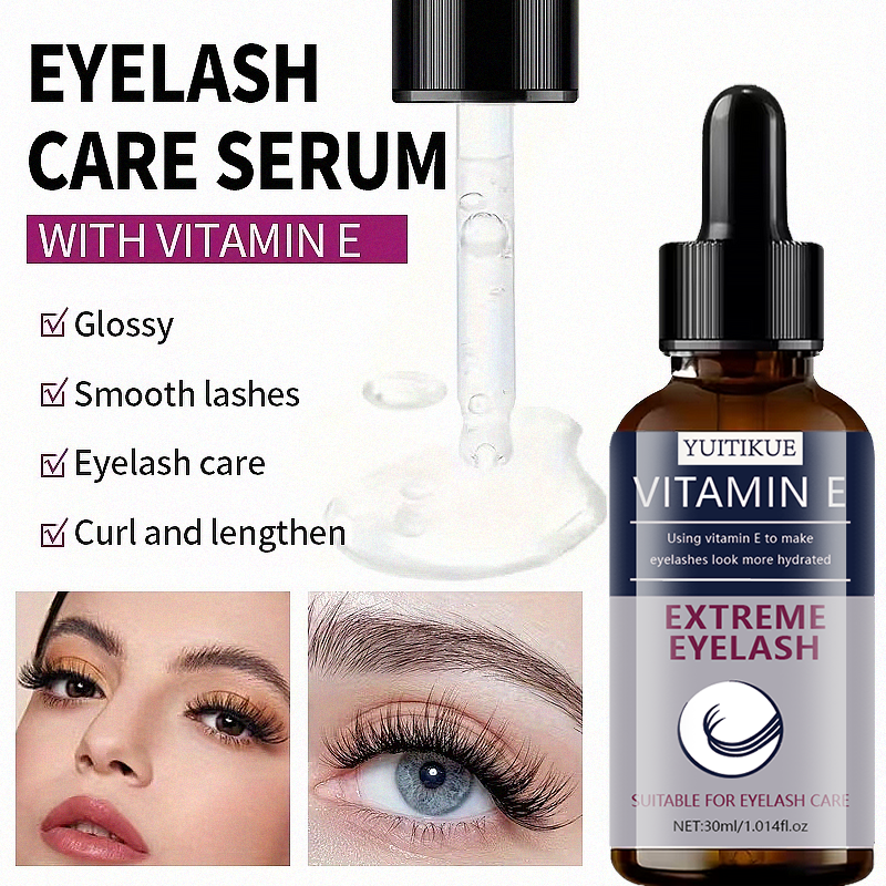 YUITIKUE Vitamin E Eyelash Ser - огляд і ціна Caffeine Eye Serum