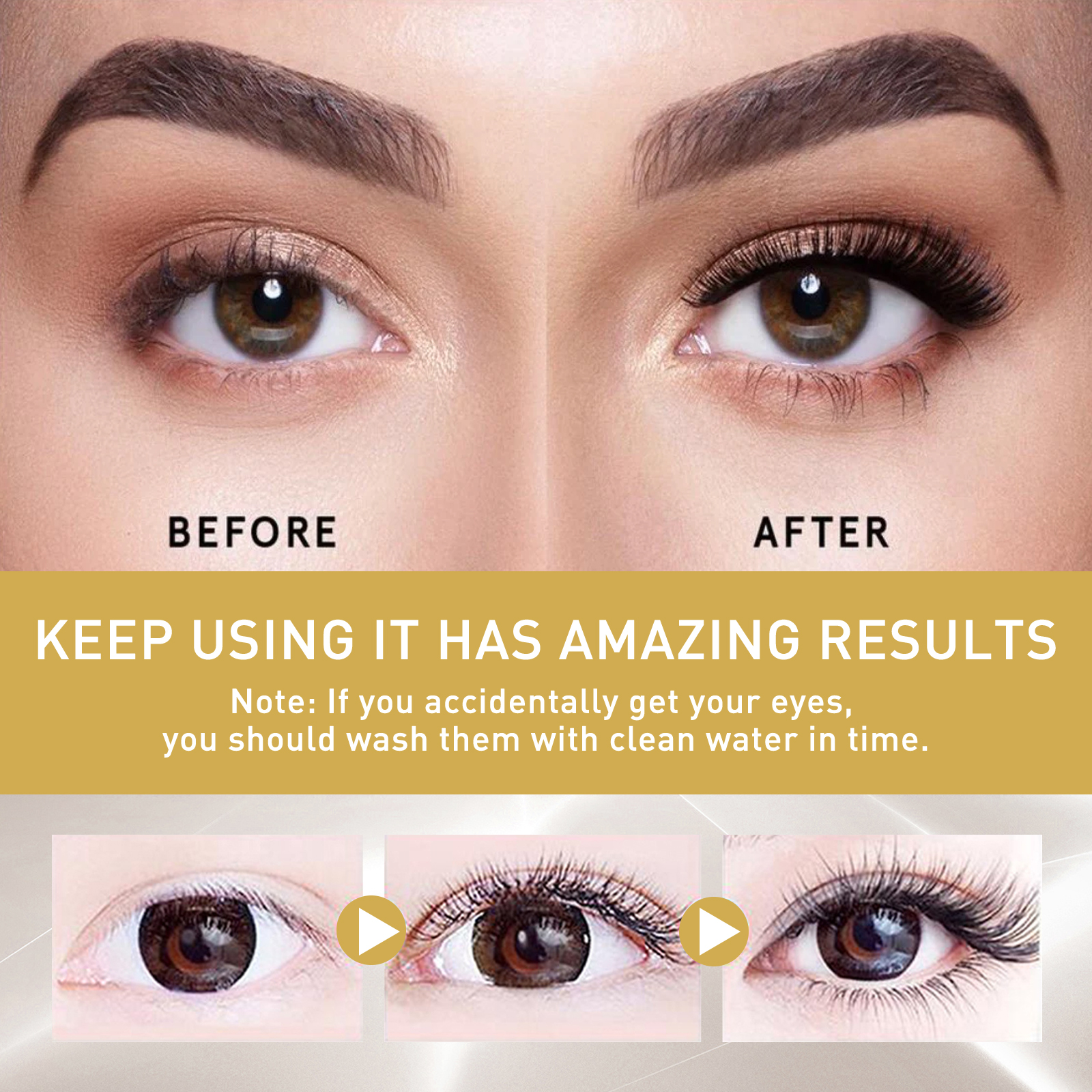5 Days Fast Eyelash Booster Se - огляд і ціна Caffeine Eye Serum