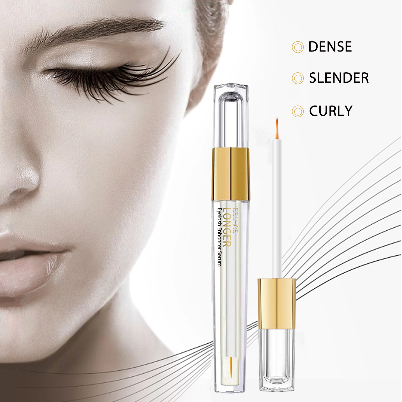 5 Days Fast Eyelash Booster Se - огляд і ціна Caffeine Eye Serum
