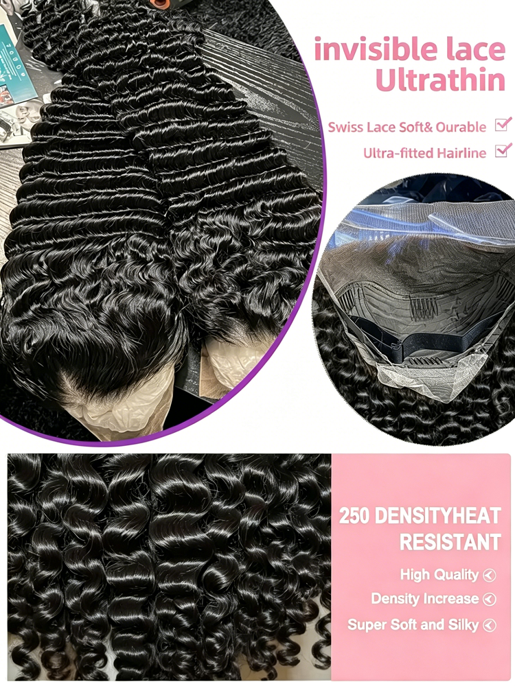 13x6 HD Loose Deep Wave Lace F - огляд і ціна Skincare Only You