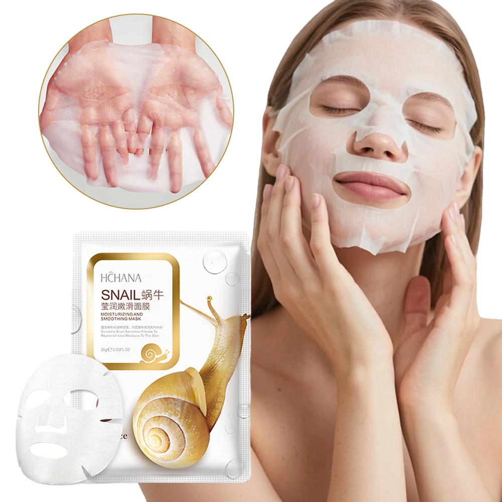 Snail Collagen Face Mask Moist - огляд і ціна Snail Mucin Essence