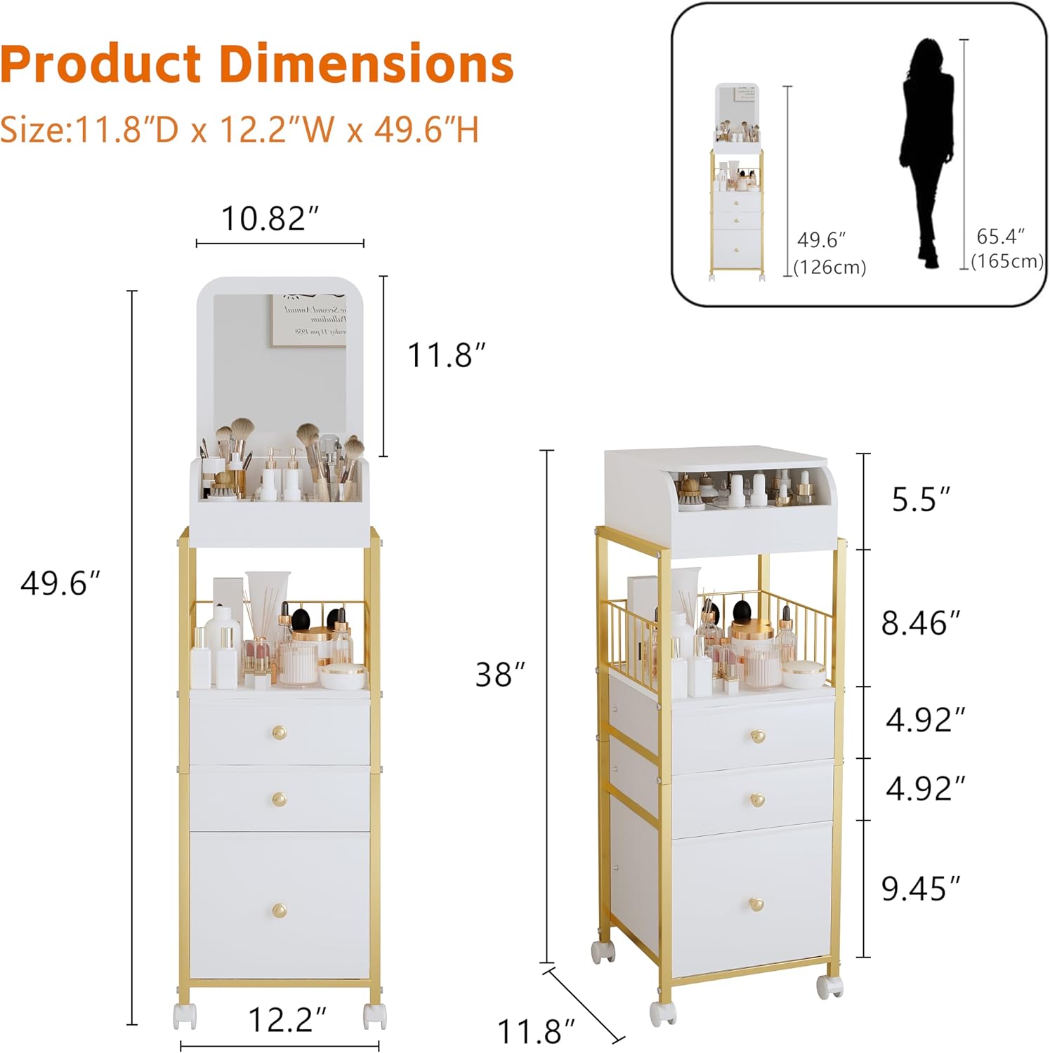 Makeup Cart Organizer with Mir - огляд і ціна Skincare You