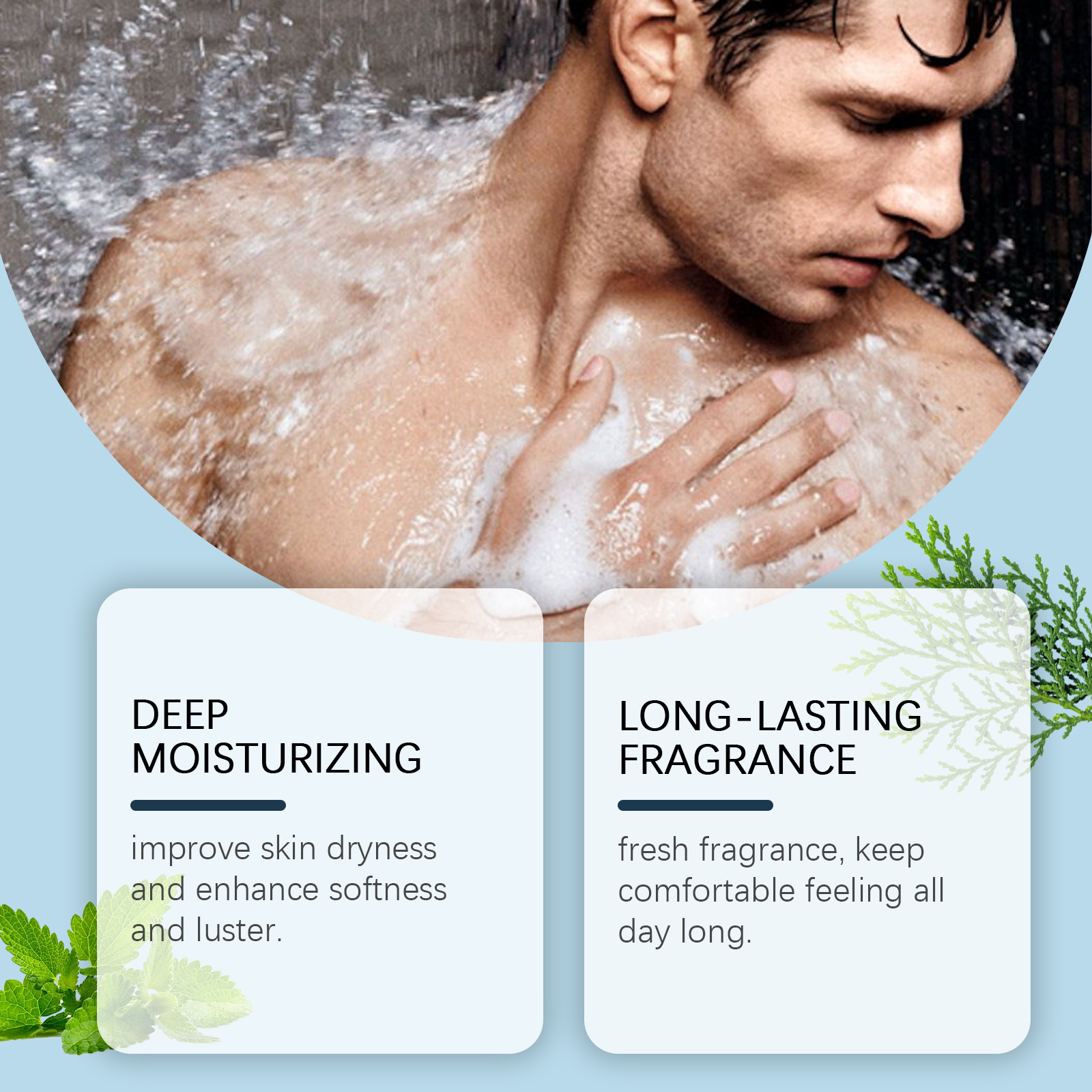 OceAura Men's Perfume Bath Soa - огляд і ціна Skincare Oily Skin