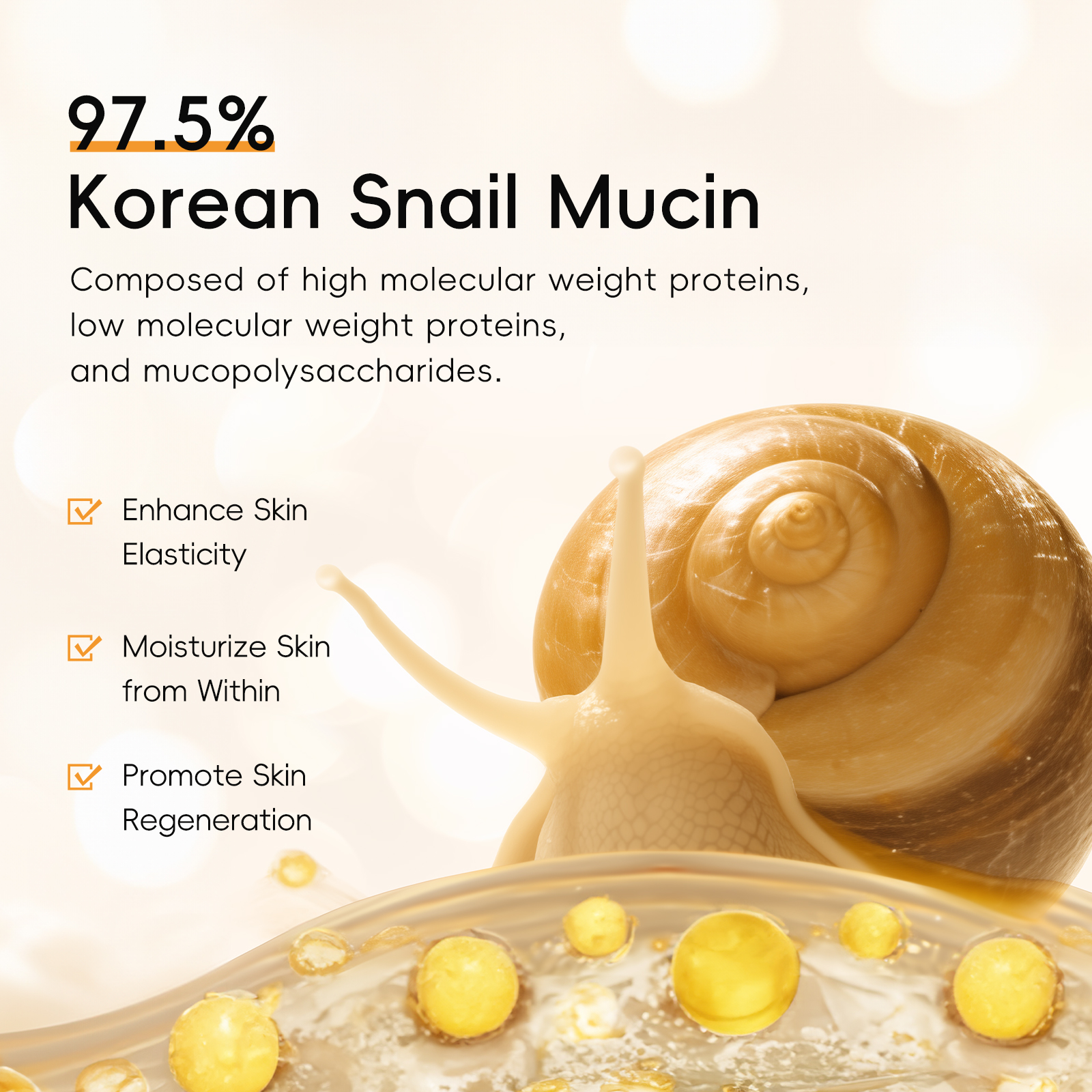 Quiyum Snail Mucin & Collagen  - огляд і ціна Snail Mucin Essence