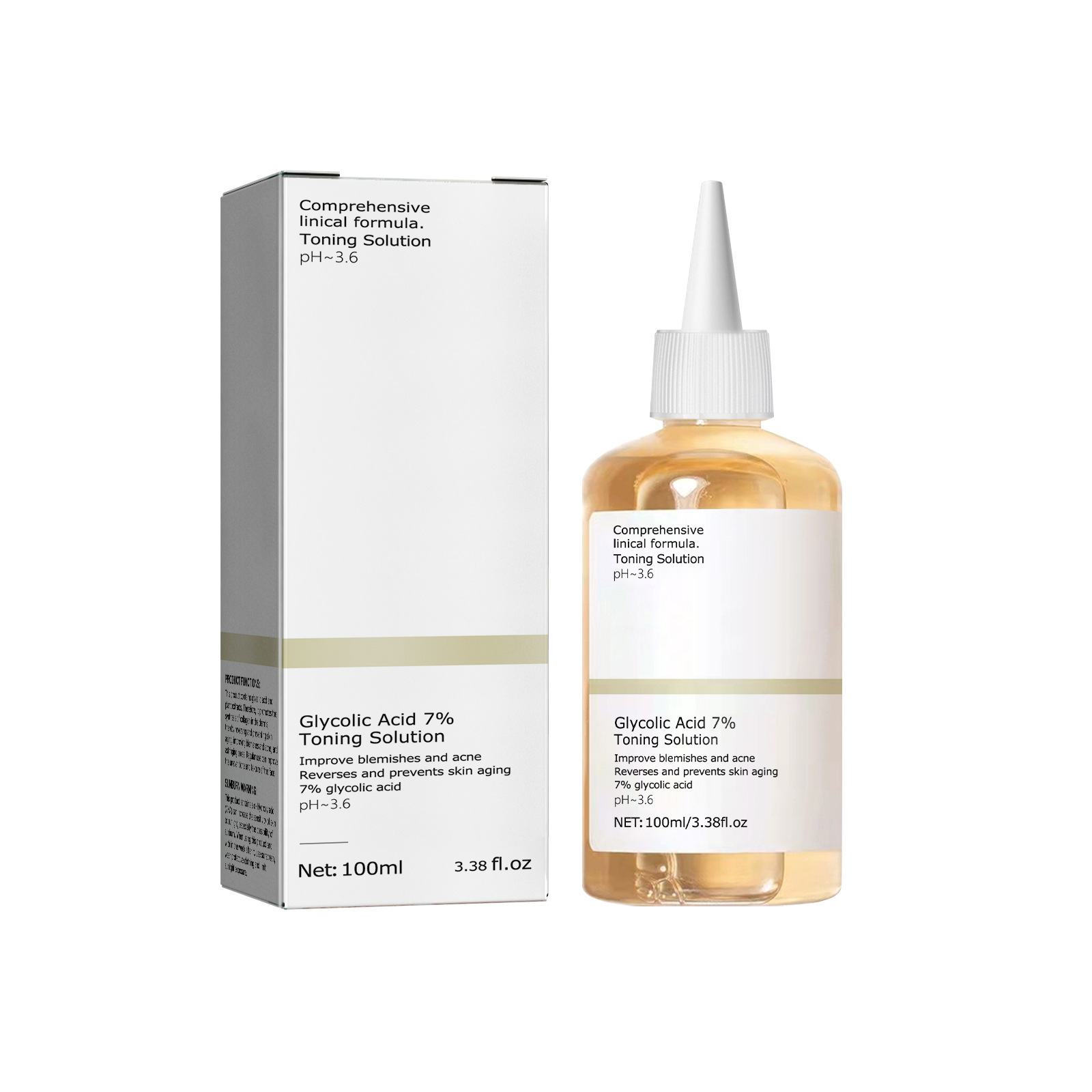 100ml Glycolic Acid 7% Toning  - огляд і ціна Centella Asiatica Toner